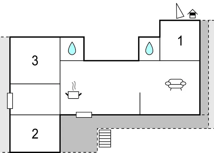 3 Bedroom Cozy In Apartman